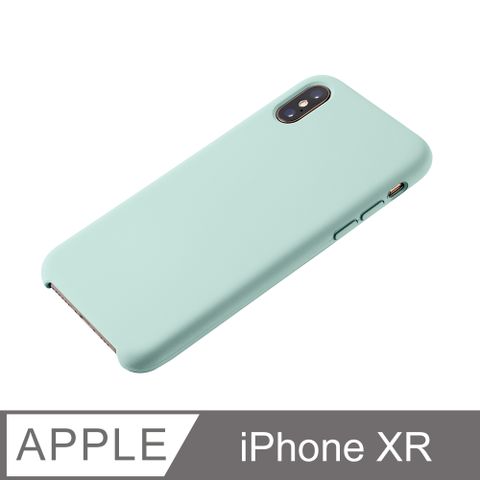 【經典液態殼 I 莊園系列】iPhone XR 手機殼 iXR 保護殼 矽膠殼 軟殼 (薄荷綠)