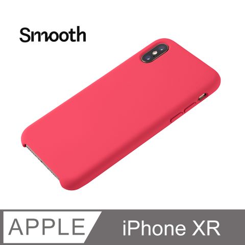 【經典液態殼l春櫻系列】iPhone XR 手機殼 iXR 保護殼 矽膠殼 軟殼 (山茶)