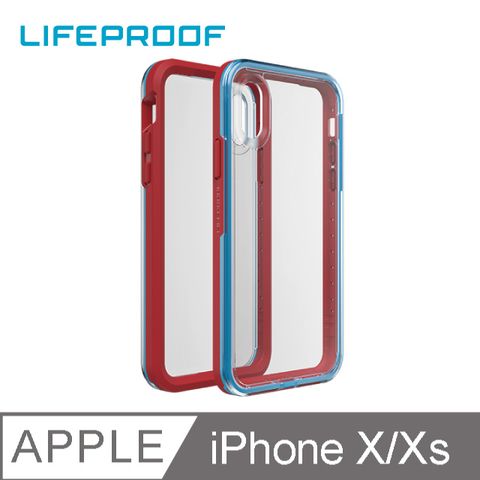 LifeProof iPhone X / Xs 防摔保護殼-SLAM (紅/藍)