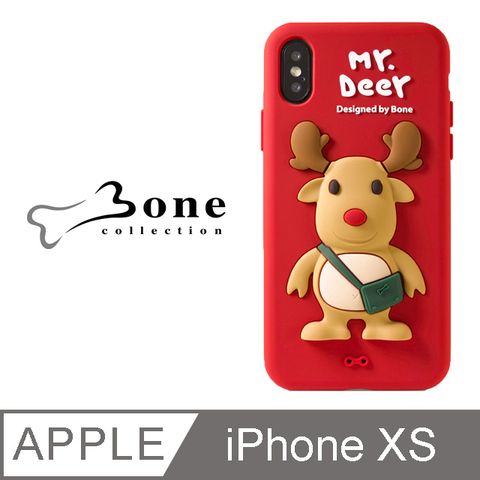 Bone / iPhone XS 公仔保護套 手機殼 - 麋鹿先生 _ 原創手機配件