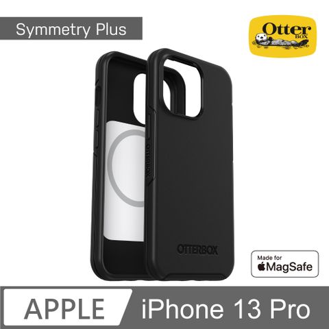 OTTERBOX iPhone 13 Pro Symmetry Plus 炫彩幾何保護殼-黑 (支援MagSafe)