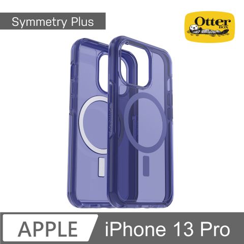 OtterBox iPhone 13 Pro Symmetry Plus 炫彩幾何⁺保護殼-透藍