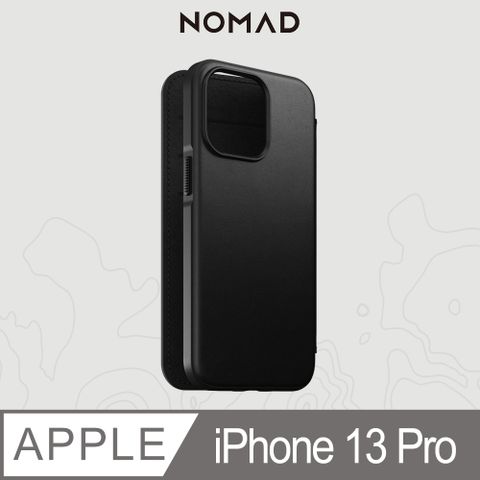 NOMAD 美國 MagSafe經典皮套-iPhone 13 Pro (6.1吋)黑