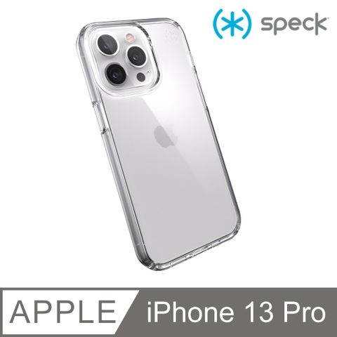 Speck iPhone 13 Pro (6.1吋) Presidio Perfect-Clear透明抗菌防摔殼