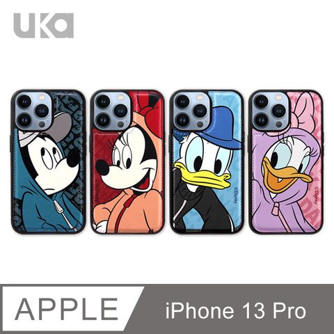 uka UKA 優加 iPhone 13 Pro 6.1吋 迪士尼系列 全包貼皮防摔保護殼(4款)