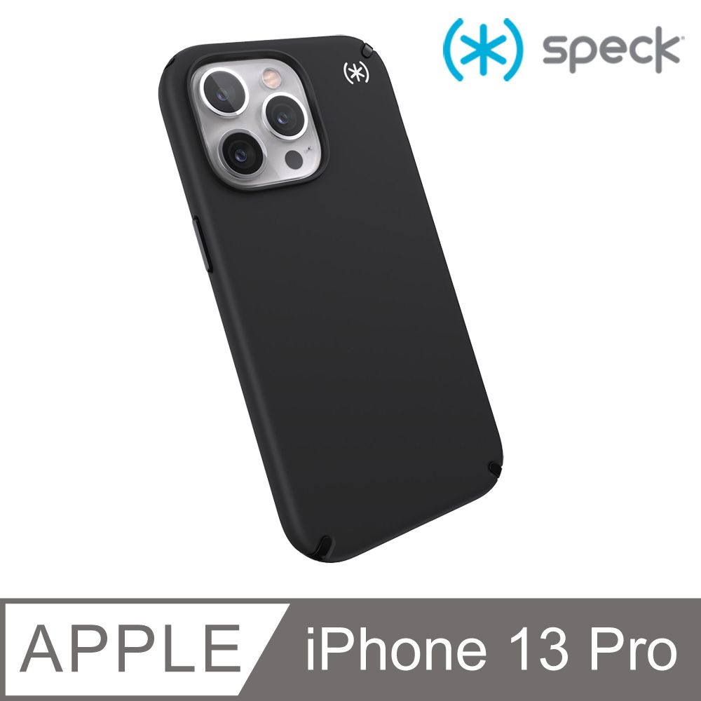 Speck  iPhone 13 Pro (6.1吋) Presidio2 Pro 柔觸感防摔殼-黑色