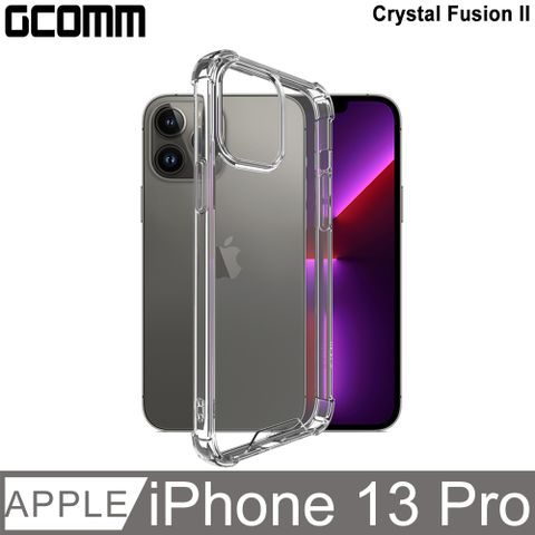 GCOMM Crystal Fusion II 透明軍規防摔殼 iPhone 13 Pro