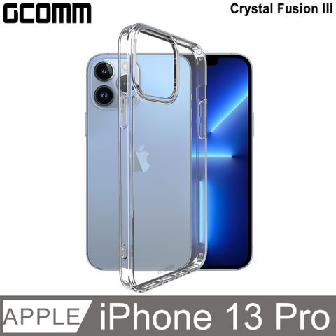 GCOMM Crystal Fusion III 透明軍規防摔殼 iPhone 13 Pro