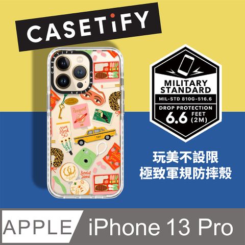 Casetify iPhone 13 Pro 耐衝擊保護殼-歡樂假期