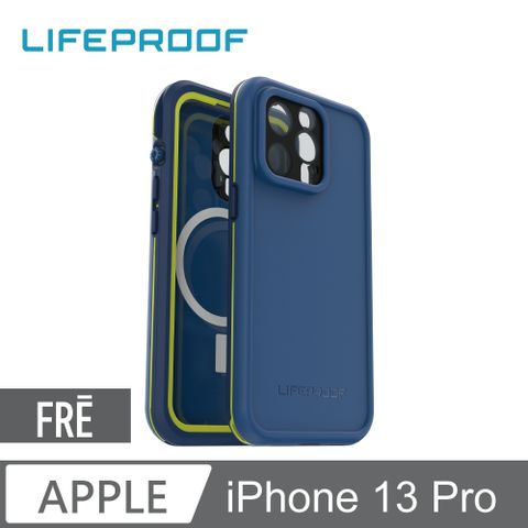 LifeProof iPhone 13 Pro 全方位防水/雪/震/泥 保護殼-Fre(藍) 支援MagSafe