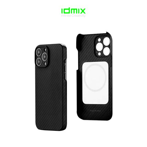 IDMIX MagSafe 防彈纖維iPhone 13 Pro保護殼官方認證，一貼即合