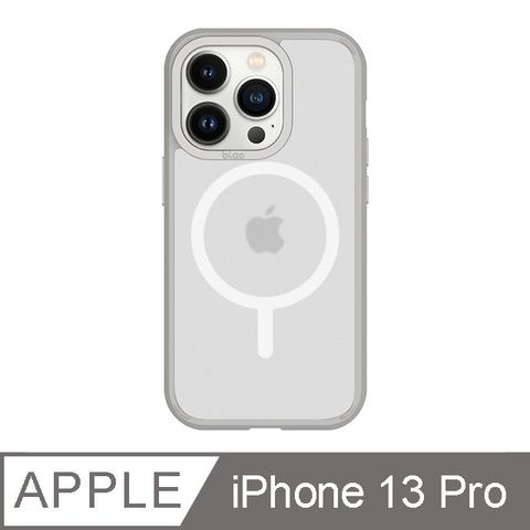 TOYSELECT 拓伊生活 iPhone 13 Pro 6.1吋 BLAC Aurora極光霧透 MagSafe iPhone手機殼 迷霧灰