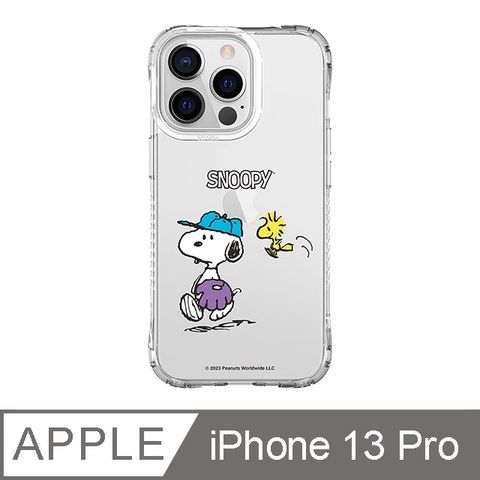 TOYSELECT 拓伊生活 iPhone 13 Pro 6.1吋 SNOOPY史努比 棒球捕手抗黃防摔iPhone手機殼