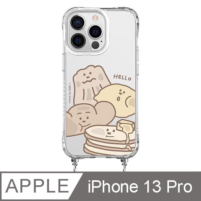 TOYSELECT 拓伊生活 iPhone 13 Pro 6.1吋 The Butters 奶油擠擠樂抗黃繩掛iPhone手機殼