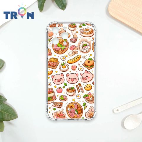 TRON IPhone 13 PRO 小豬與食物系列 四角防摔殼 手機殼