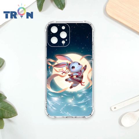 TRON IPhone 13 PRO 古風月亮兔子 四角防摔殼 手機殼