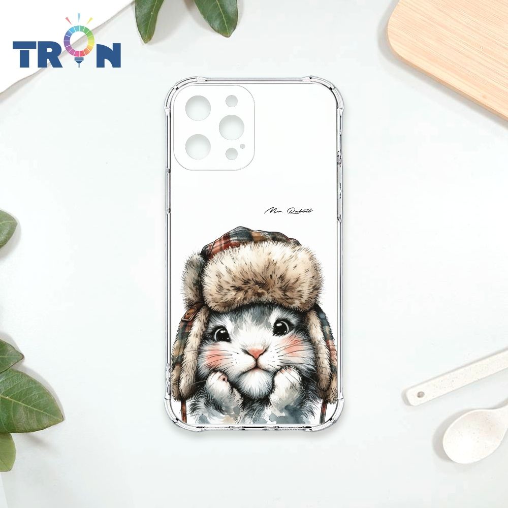  TRON IPhone 13 PRO 賣萌兔兔 四角防摔殼 手機殼