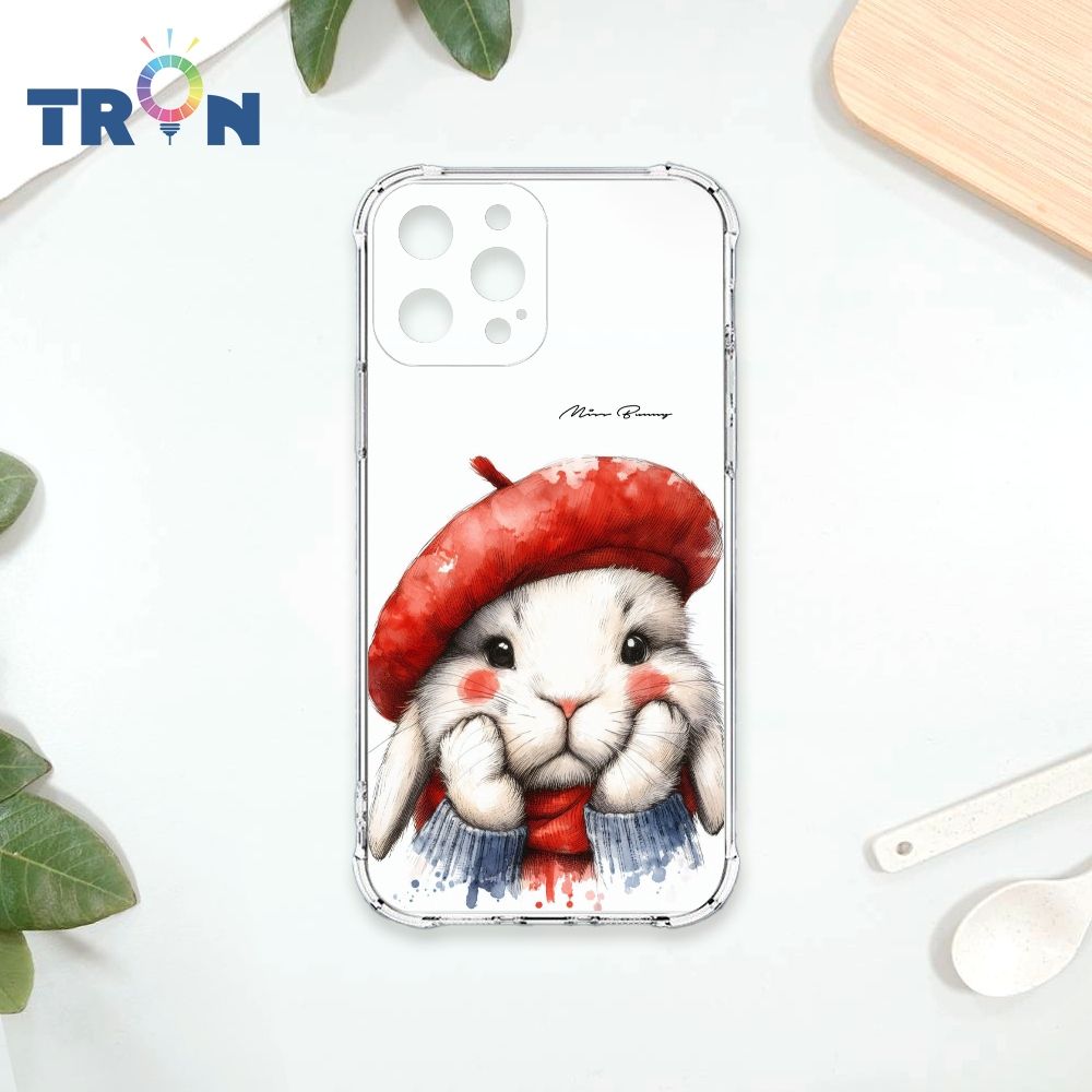  TRON IPhone 13 PRO 賣萌兔兔 四角防摔殼 手機殼