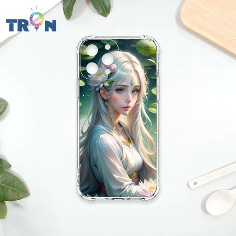 TRON IPhone 13 PRO 荷葉中的少女 四角防摔殼 手機殼