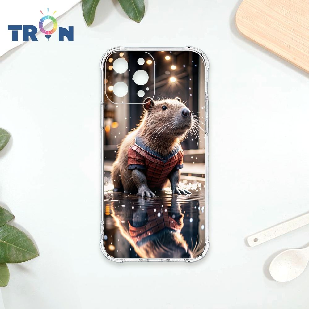  TRON IPhone 13 PRO 湖面上的動物們 四角防摔殼 手機殼