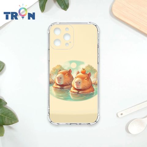 TRON IPhone 13 PRO 溫泉水豚系列 四角防摔殼 手機殼