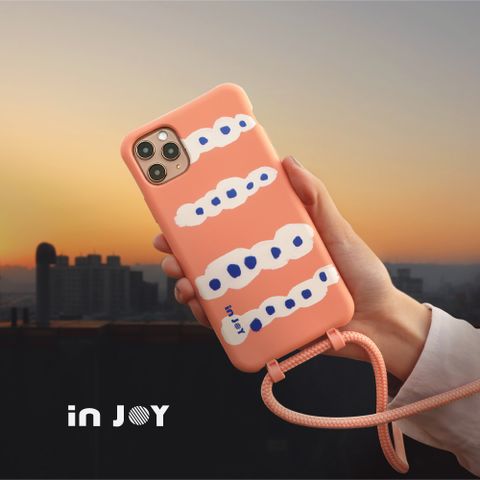 INJOY mall iPhone 13/12/11/XR/XS/X/SE3 系列 牙套日記 二合一防摔背繩手機殼