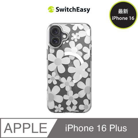 SwitchEasy 魚骨牌 iPhone 16 Plus Fleur M 花卉系列防摔磁吸手機殼(支援MagSafe)