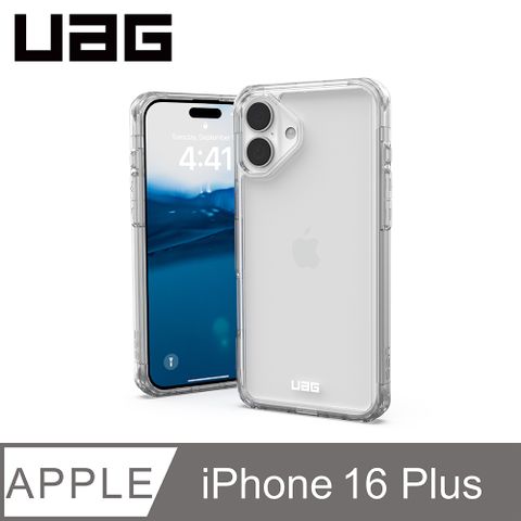 UAG iPhone 16 Plus 耐衝擊全透保護殼-極透明