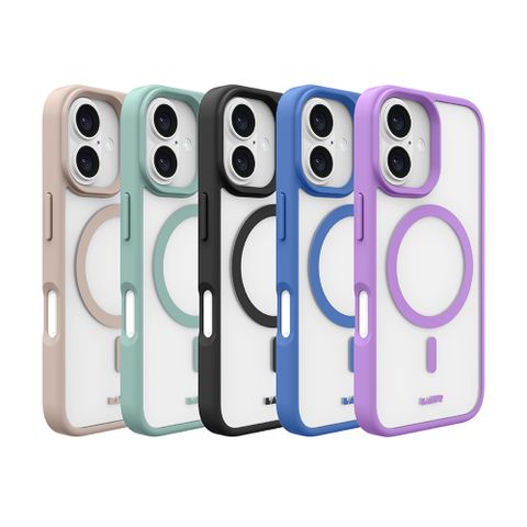 LAUT 萊德 iPhone 16 Plus 磁吸簡約耐衝擊保護殼