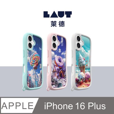 LAUT 萊德 iPhone 16 Plus 磁吸耐衝擊保護殼-3D款