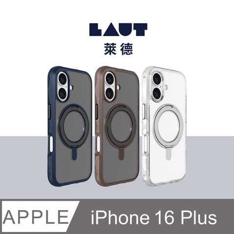 LAUT 萊德 iPhone 16 Plus 磁吸360支架軍規耐衝擊保護殼