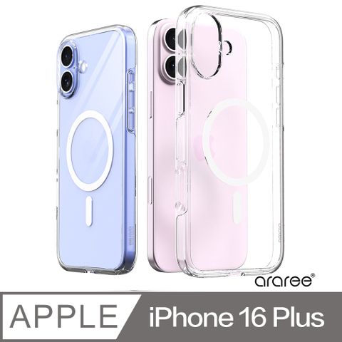 Araree Apple iPhone 16 Plus 磁吸式抗震保護殼(DUPLE M)