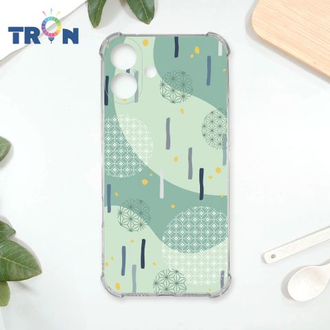 TRON IPhone 16 PLUS 日系和風圓點落雨系列 四角防摔殼 手機殼