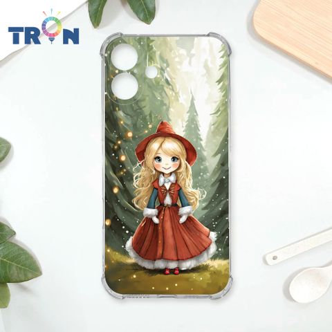 TRON IPhone 16 PLUS 金髮小紅帽女孩 四角防摔殼 手機殼