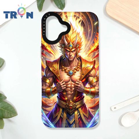 TRON iPhone 16 PLUS 金剛力士 太空殼 透白款 手機殼