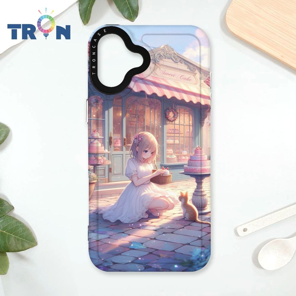  TRON IPhone 16 PLUS 夢幻的店鋪 太空殼 透黑款 手機殼