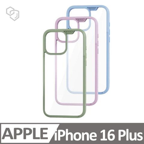 imos case iPhone 16 Plus 美國軍規認證雙料防震保護殼 彩框