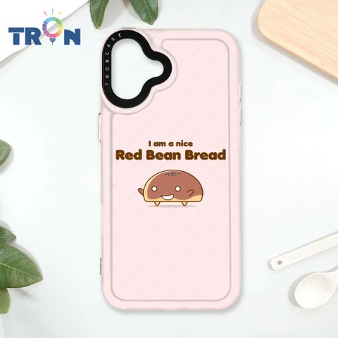 TRON IPhone 16 PLUS 紅豆麵包君表情包系列 太空殼 透黑款 手機殼