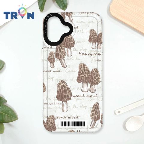 TRON IPhone 16 PLUS 復古蘑菇圖鑑  載具 太空殼 透黑款 手機殼