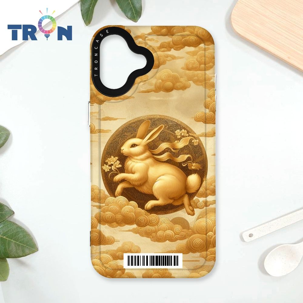  TRON IPhone 16 PLUS 金碧輝煌的招財十二生肖  載具 太空殼 透黑款 手機殼