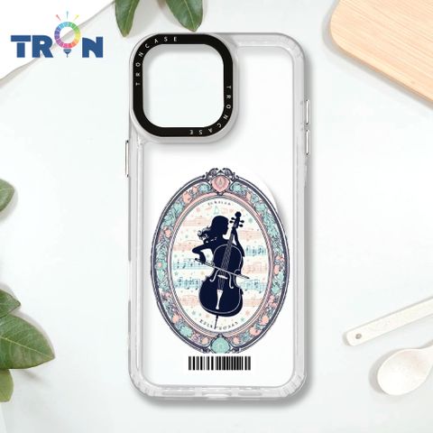 TRON iPhone 16 Pro Max 公主剪影風格透明殼  載具 MAGSAFE 磁吸 太空殼 透白款