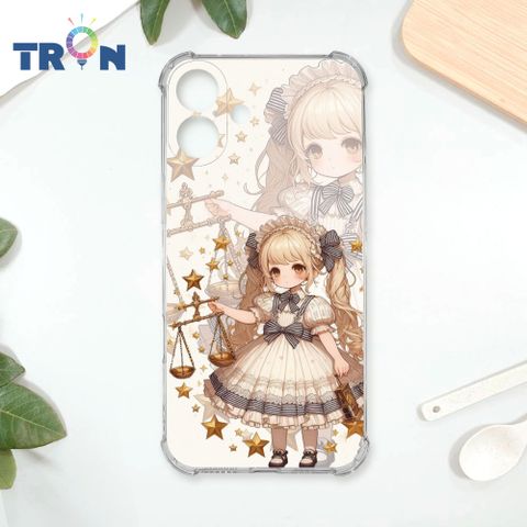 TRON IPhone 16 PLUS 日系可愛小女孩星座系列 四角防摔殼 手機殼