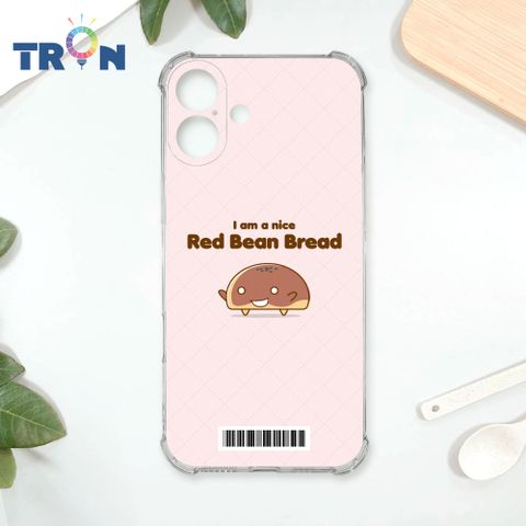 TRON IPhone 16 PLUS 紅豆麵包君表情包系列  載具 四角防摔殼 手機殼