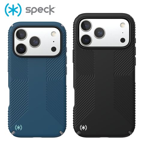 Speck iPhone 17 Pro 系列 Presidio2 Grip MagSafe 磁吸防手滑防摔殼
