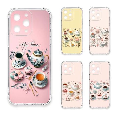 TRON iPhone 17 Pro Max 下午茶時光 四角防摔 軟殼 手機殼
