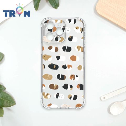 TRON iPhone 17 Pro Max 走來走去很多天竺鼠 四角防摔 軟殼 手機殼