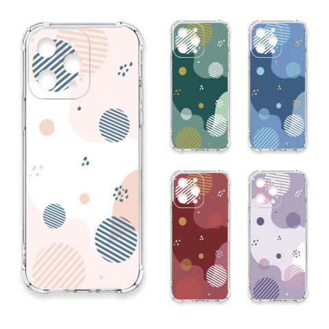 TRON iPhone 17 Pro Max 和風圓點棉球系列 四角防摔 軟殼 手機殼