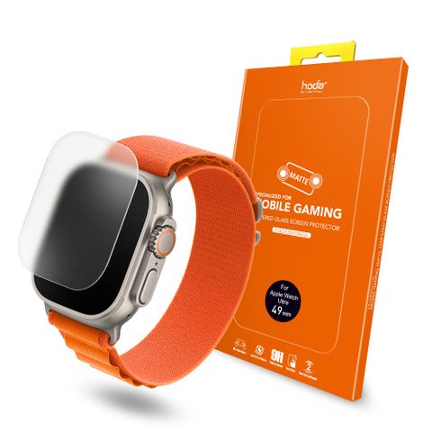 HODA Apple Watch Ultra 49mm 霧面玻璃保護貼