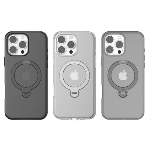 TORRAS UPRO Ostand Spin MagSafe 支架防摔手機殼for iPhone 16 Pro