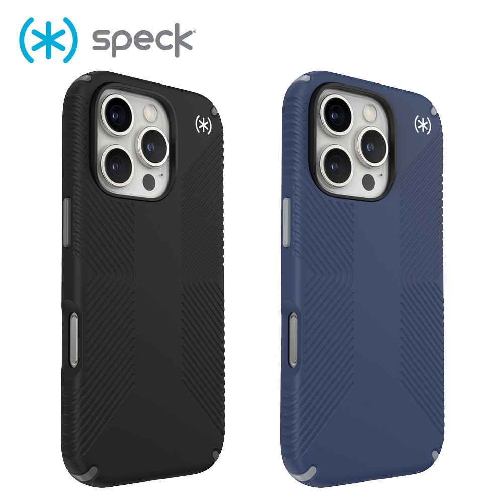 Speck iPhone 16 Pro /16 Pro Max Presidio2 Grip MagSafe 磁吸防手滑防摔殼